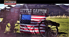 Desktop Screenshot of littlecanyonshooting.com